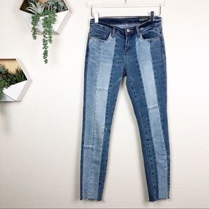 BLANKNYC The Reade Crop Multicolored Jeans Size 26